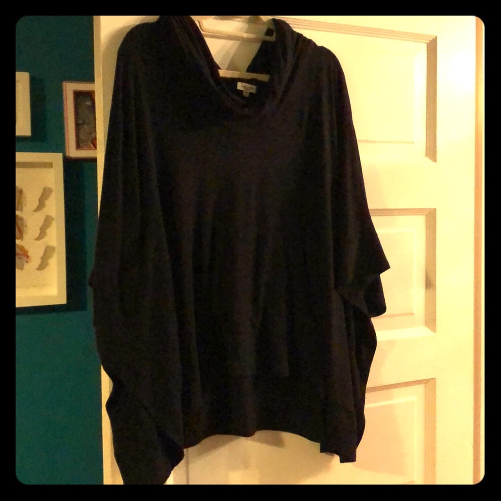 Splendid cotton poncho